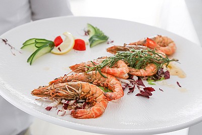 RIstorante a Riccione - Patty - gamberoni grigliati